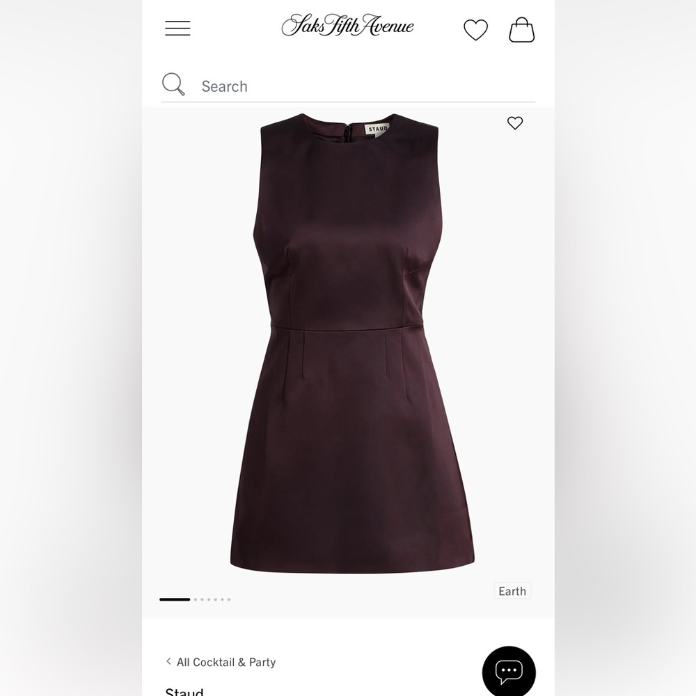 STAUD Garden Mini Dress